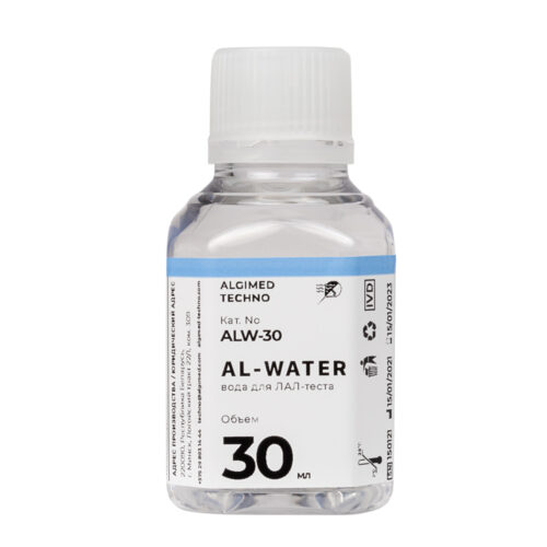 Вода «ALPYR Water» для БЭТ, 30 мл, 12 флак/кор, PW003-30