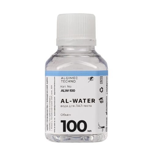 Вода «ALPYR Water» для БЭТ, 100 мл, 12 флак/кор, PW003-100